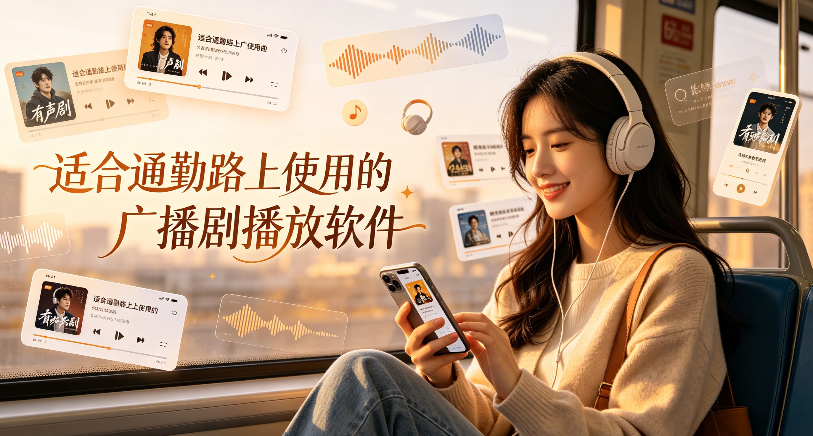 适合通勤路上使用的广播剧播放软件
