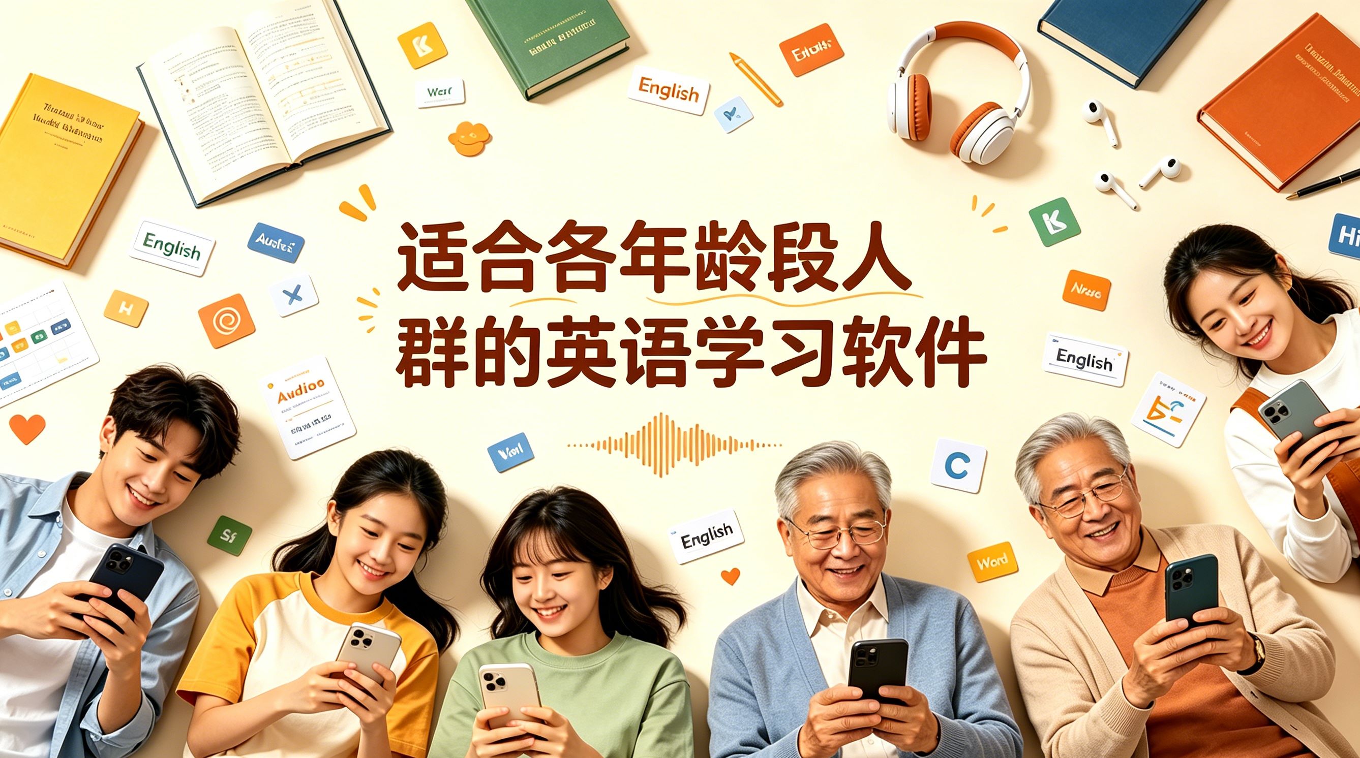 适合各年龄段人群的英语学习软件