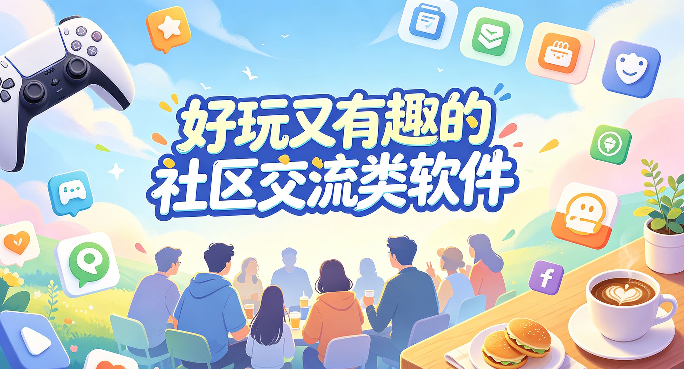 好玩又有趣的社区交流类软件