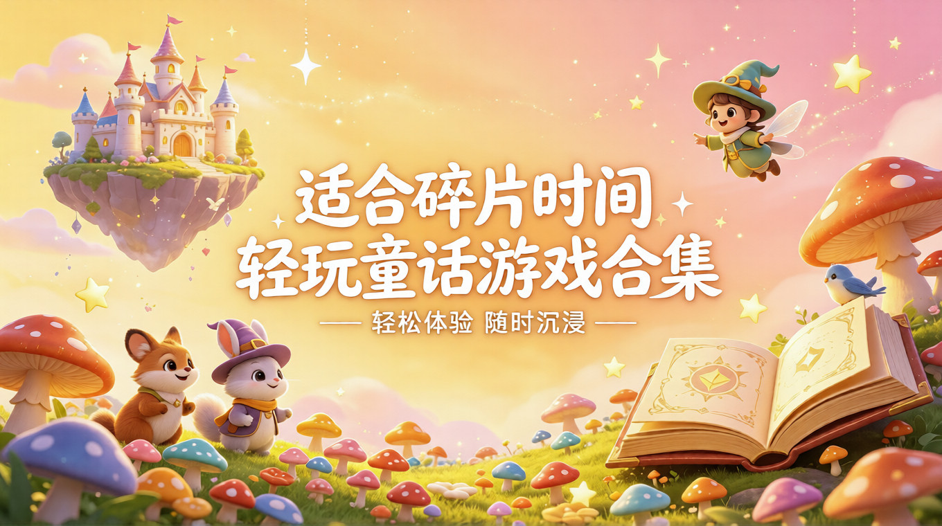 适合碎片时间轻玩童话游戏合集
