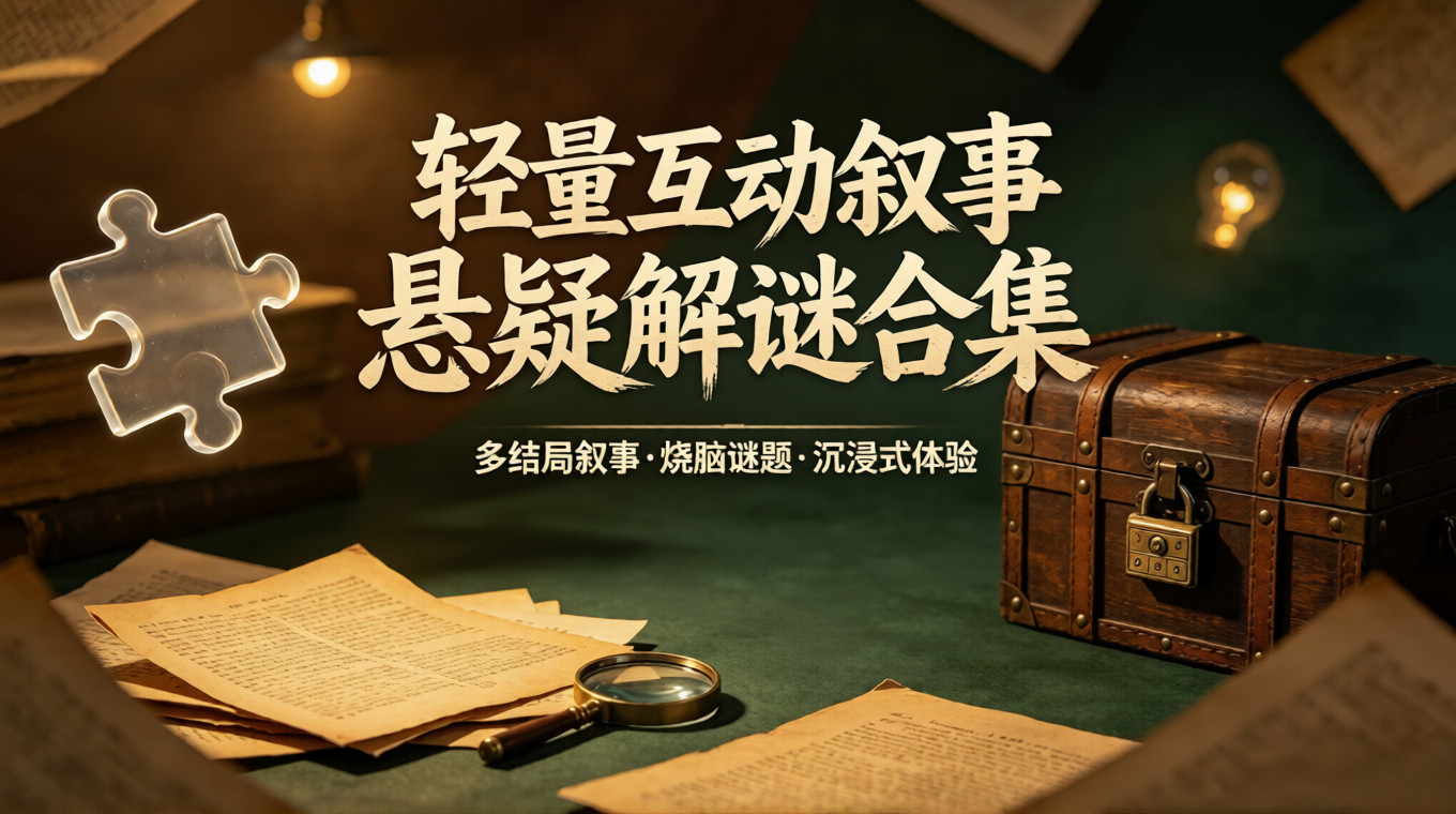 轻量互动叙事悬疑解谜合集