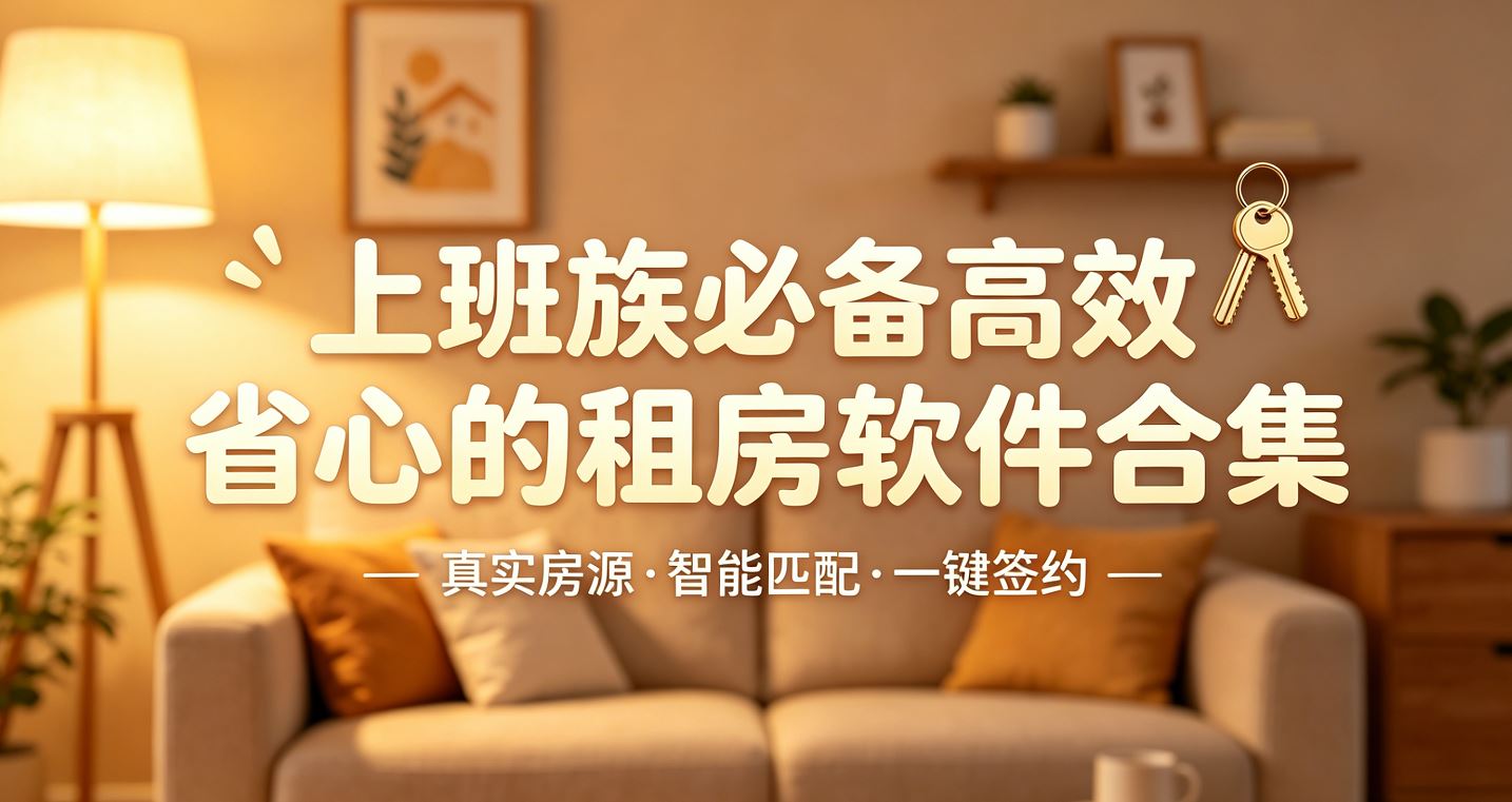 上班族必备高效省心的租房软件合集