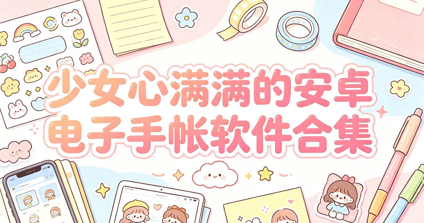 少女心满满的安卓电子手帐软件合集