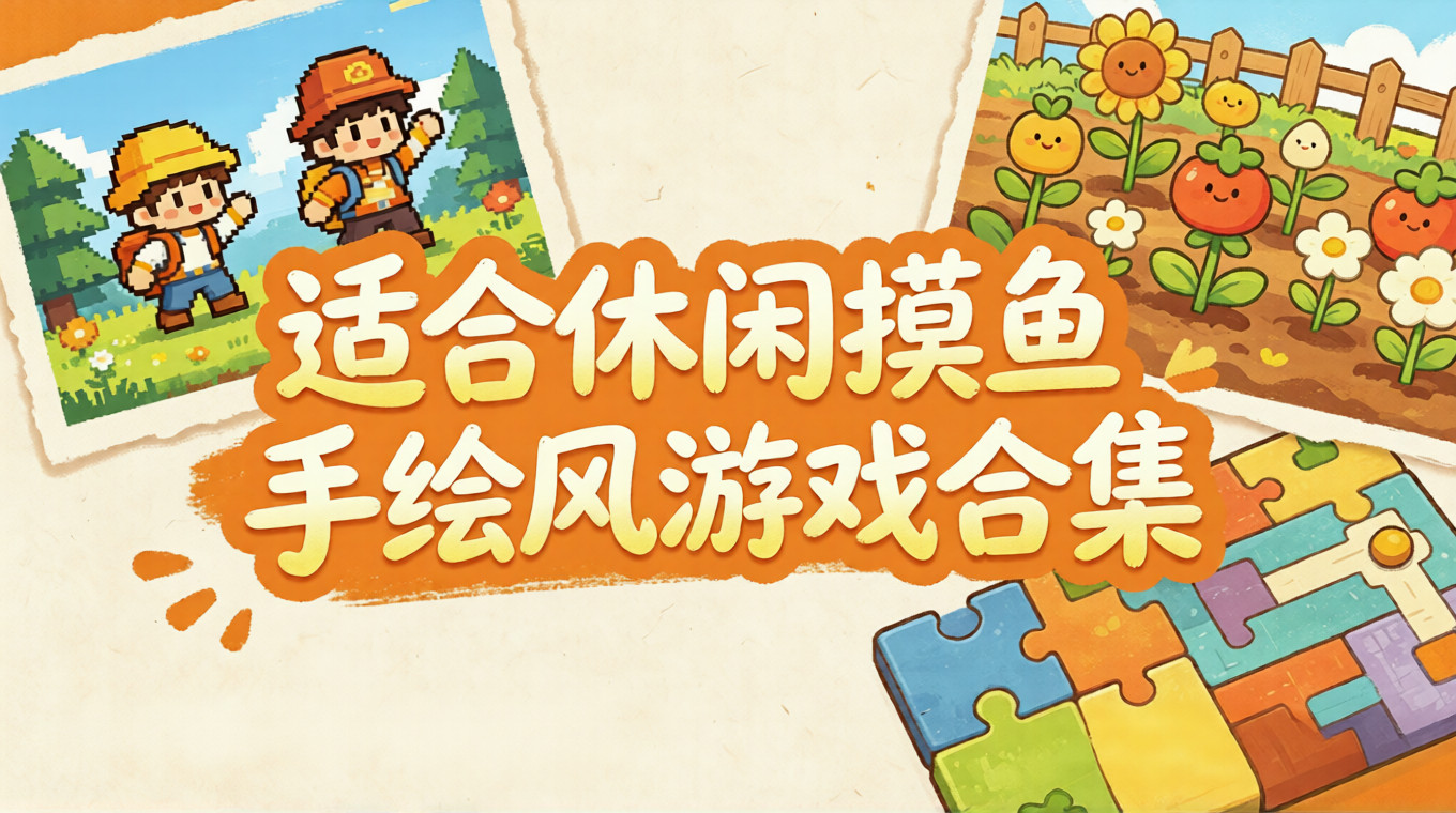 适合休闲摸鱼手绘风游戏合集
