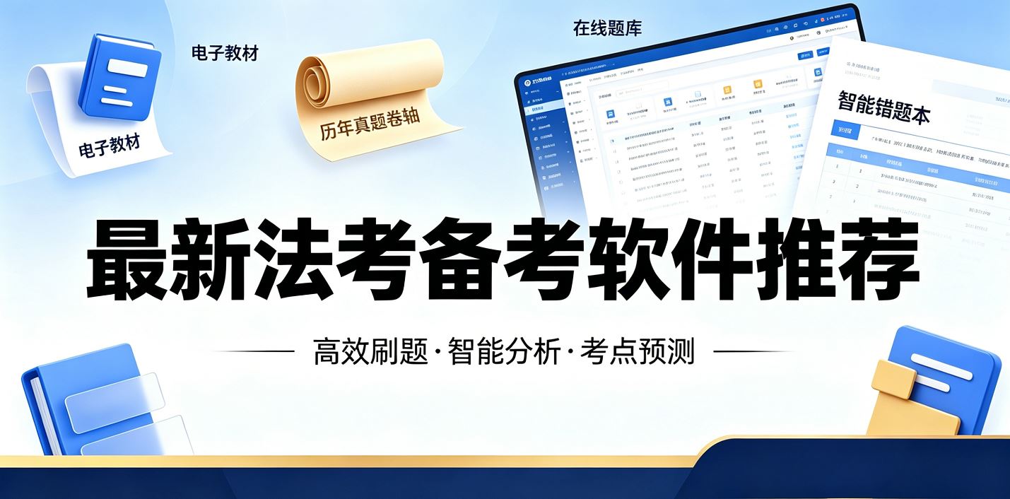 最新法考备考软件推荐