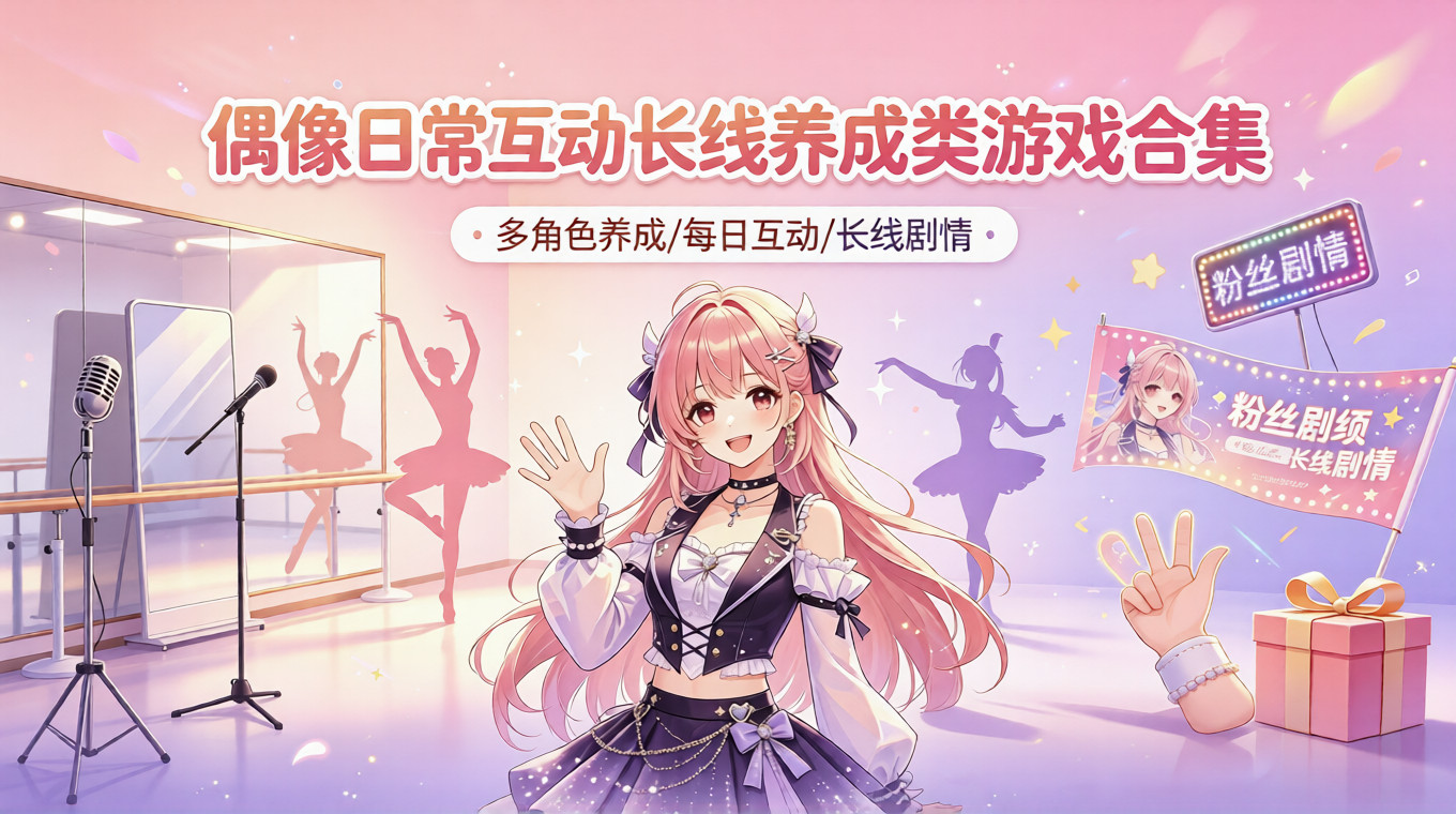偶像日常互动长线养成类游戏合集
