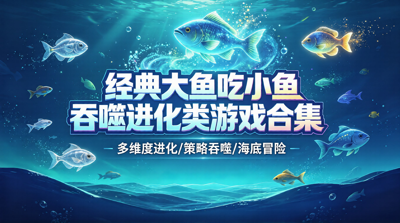 经典大鱼吃小鱼吞噬进化类游戏合集