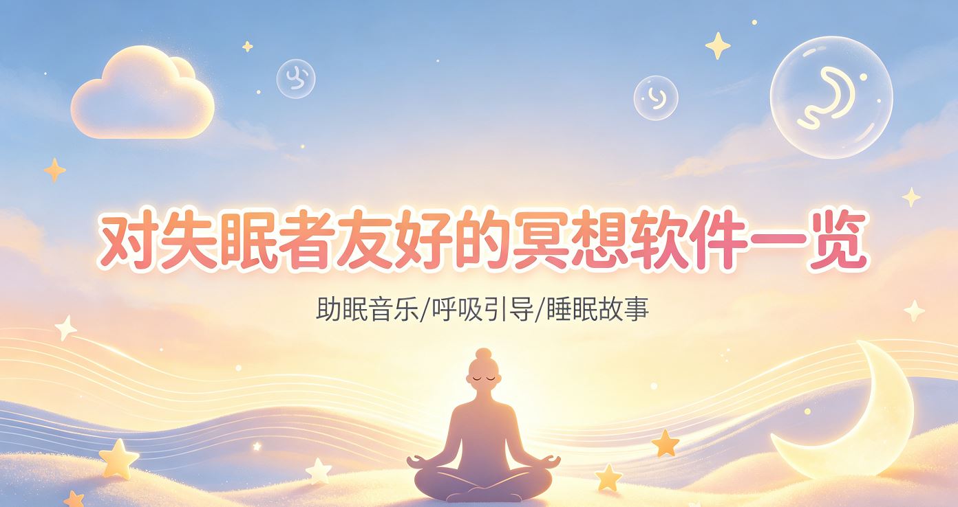 对失眠者友好的冥想软件一览