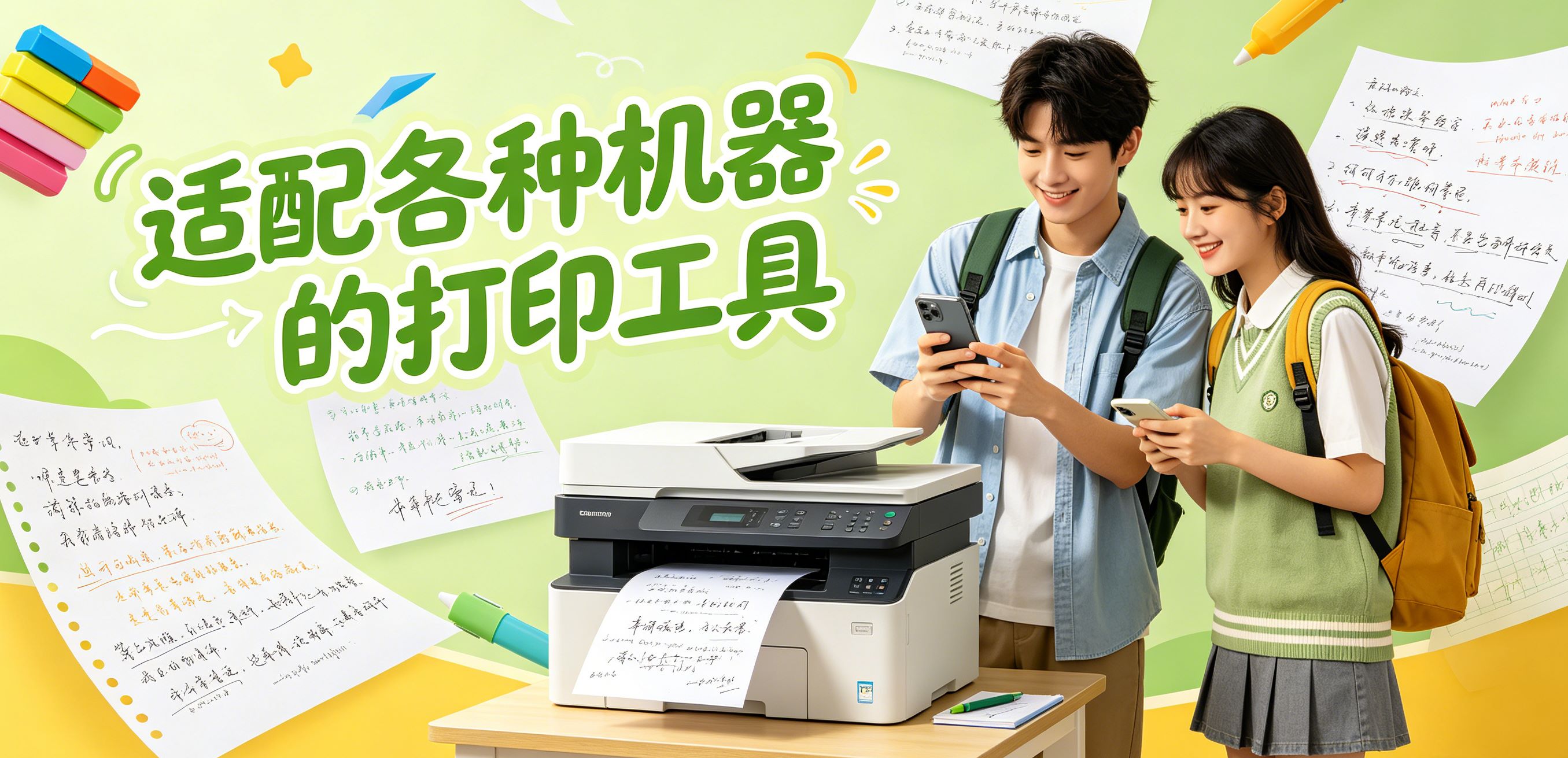 适配各种机器的打印工具