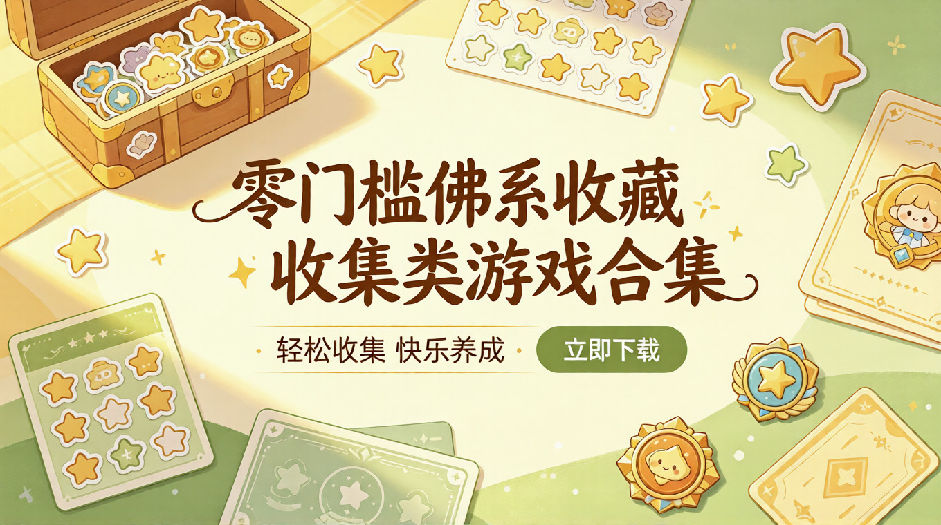 零门槛佛系收藏收集类游戏合集