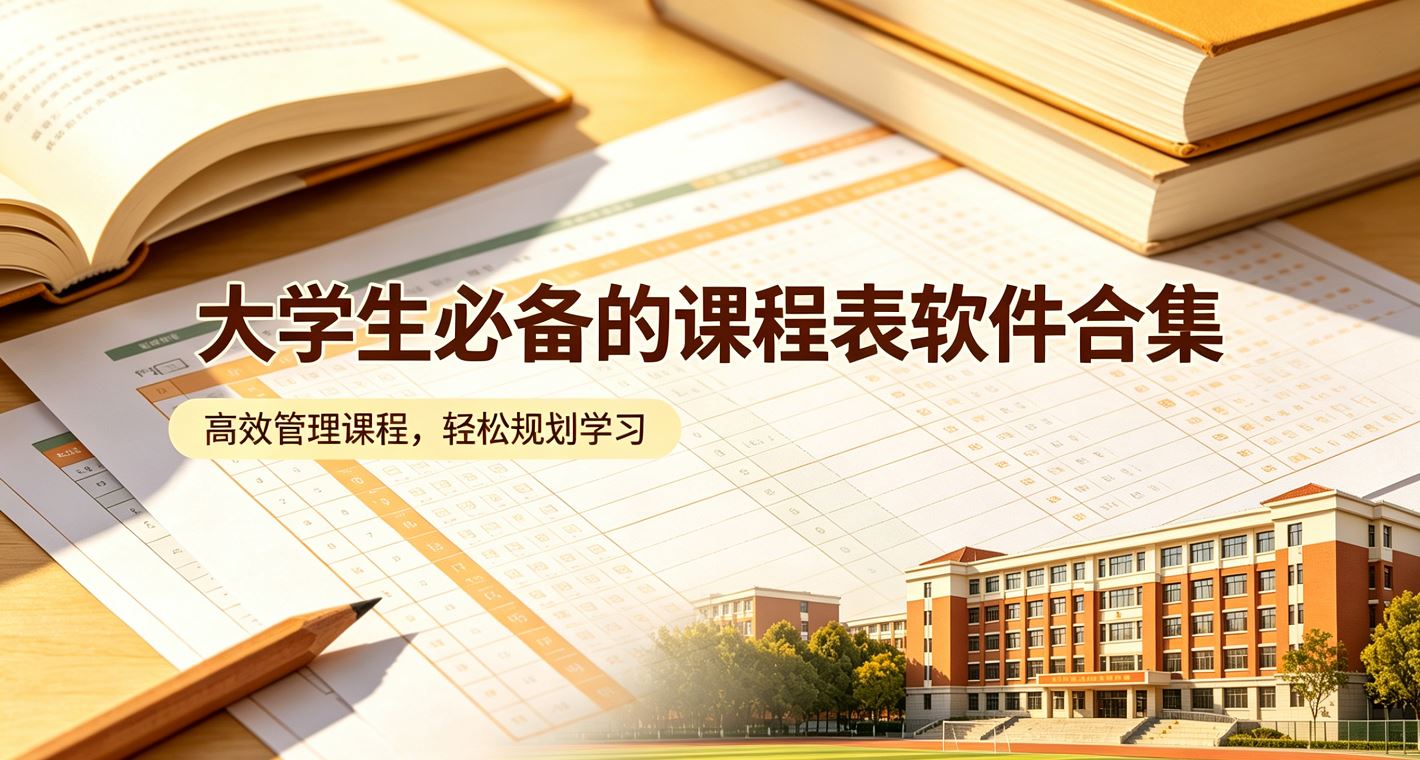 大学生必备的课程表软件合集