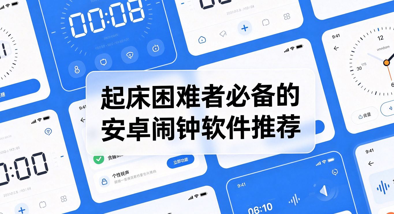 起床困难者必备的安卓闹钟软件推荐