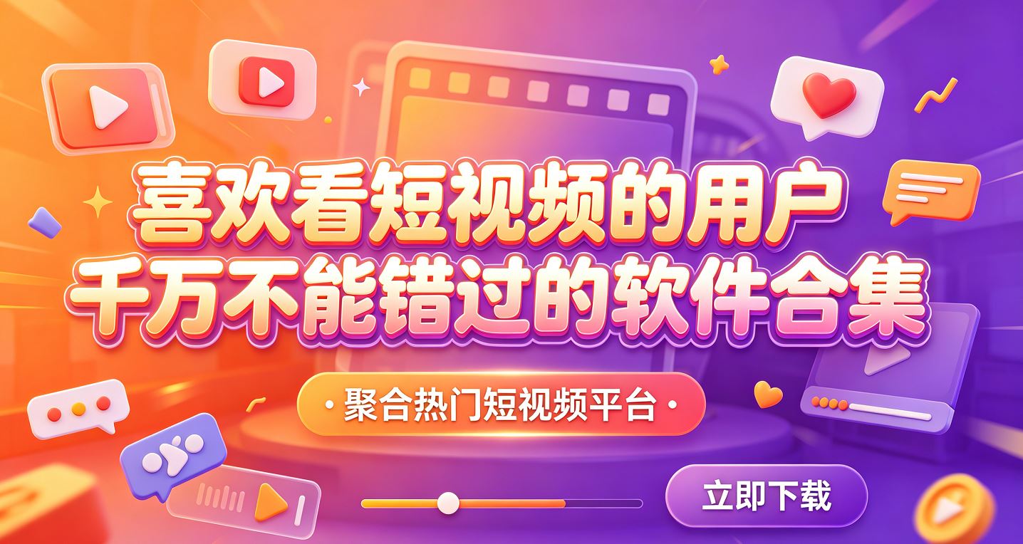 喜欢看短视频的用户千万不能错过的软件合集
