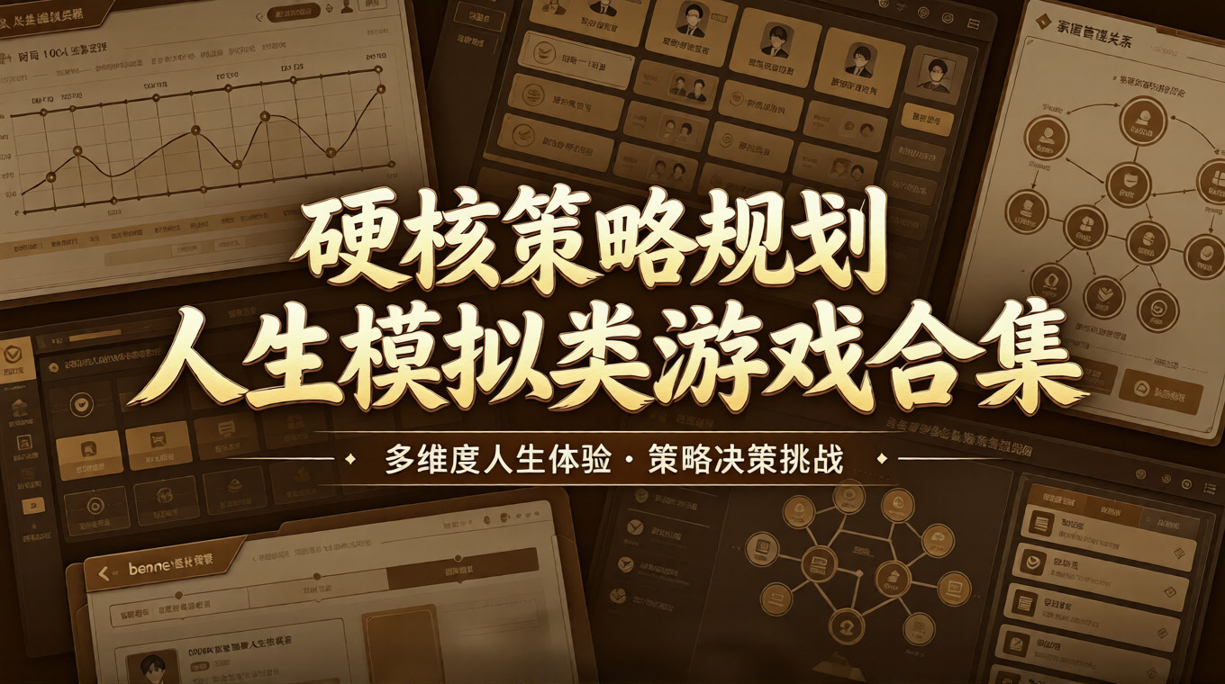 硬核策略规划人生模拟类游戏合集