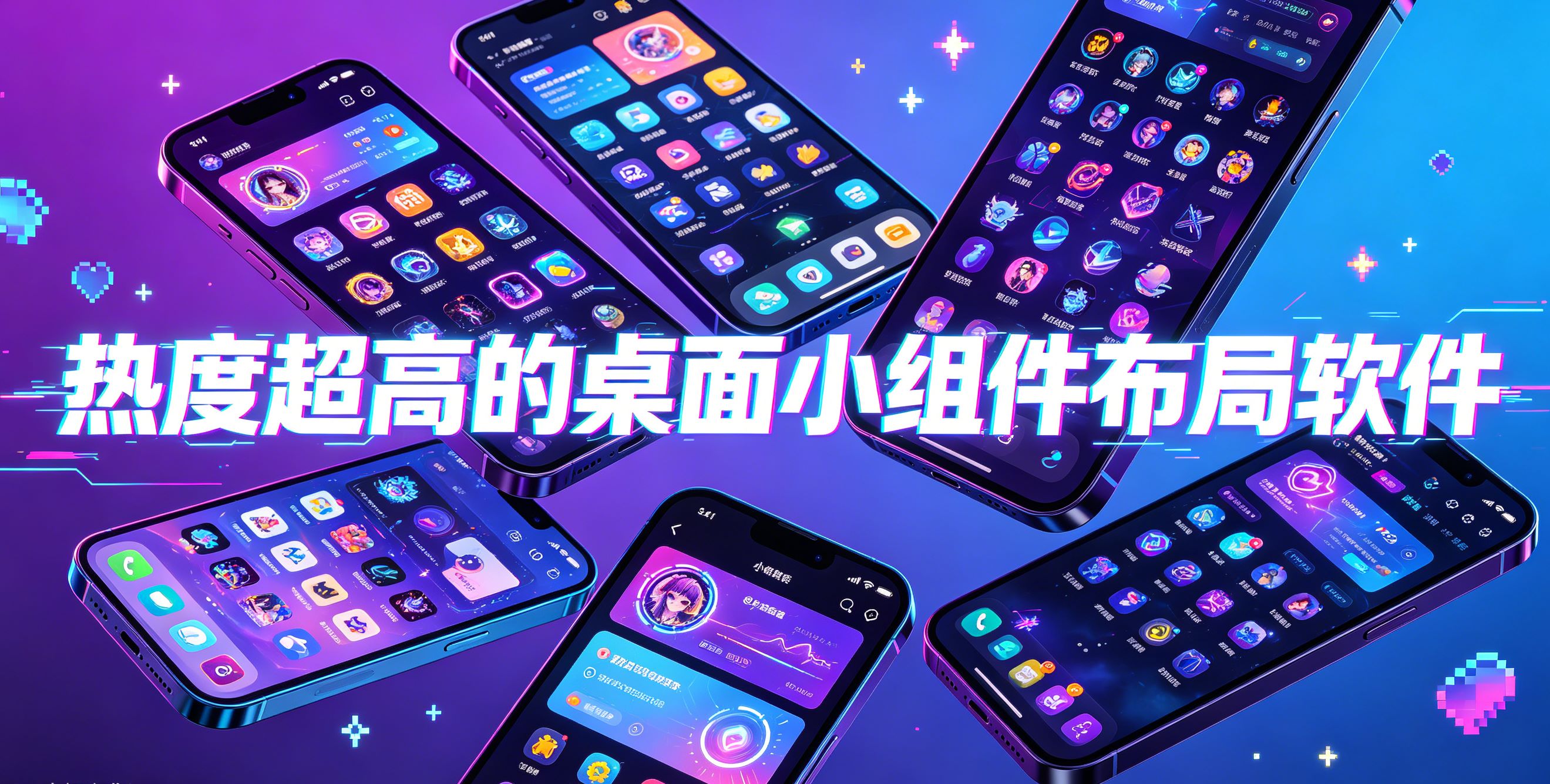 热度超高的桌面小组件布局软件