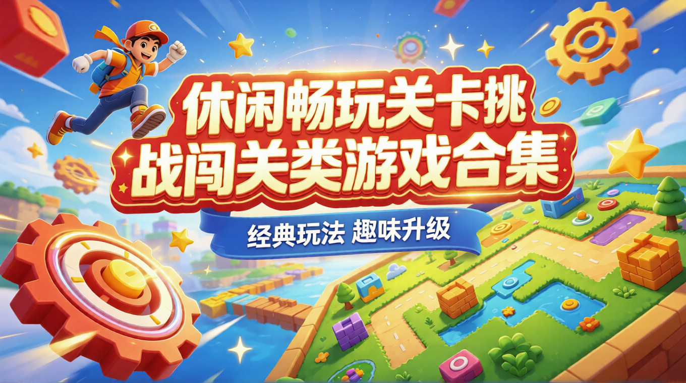 休闲畅玩关卡挑战闯关类游戏合集