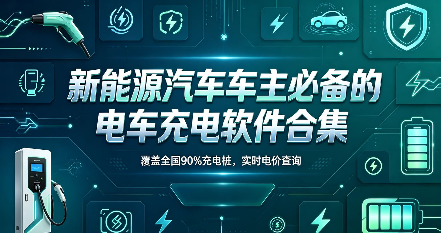 新能源汽车车主必备的电车充电软件合集