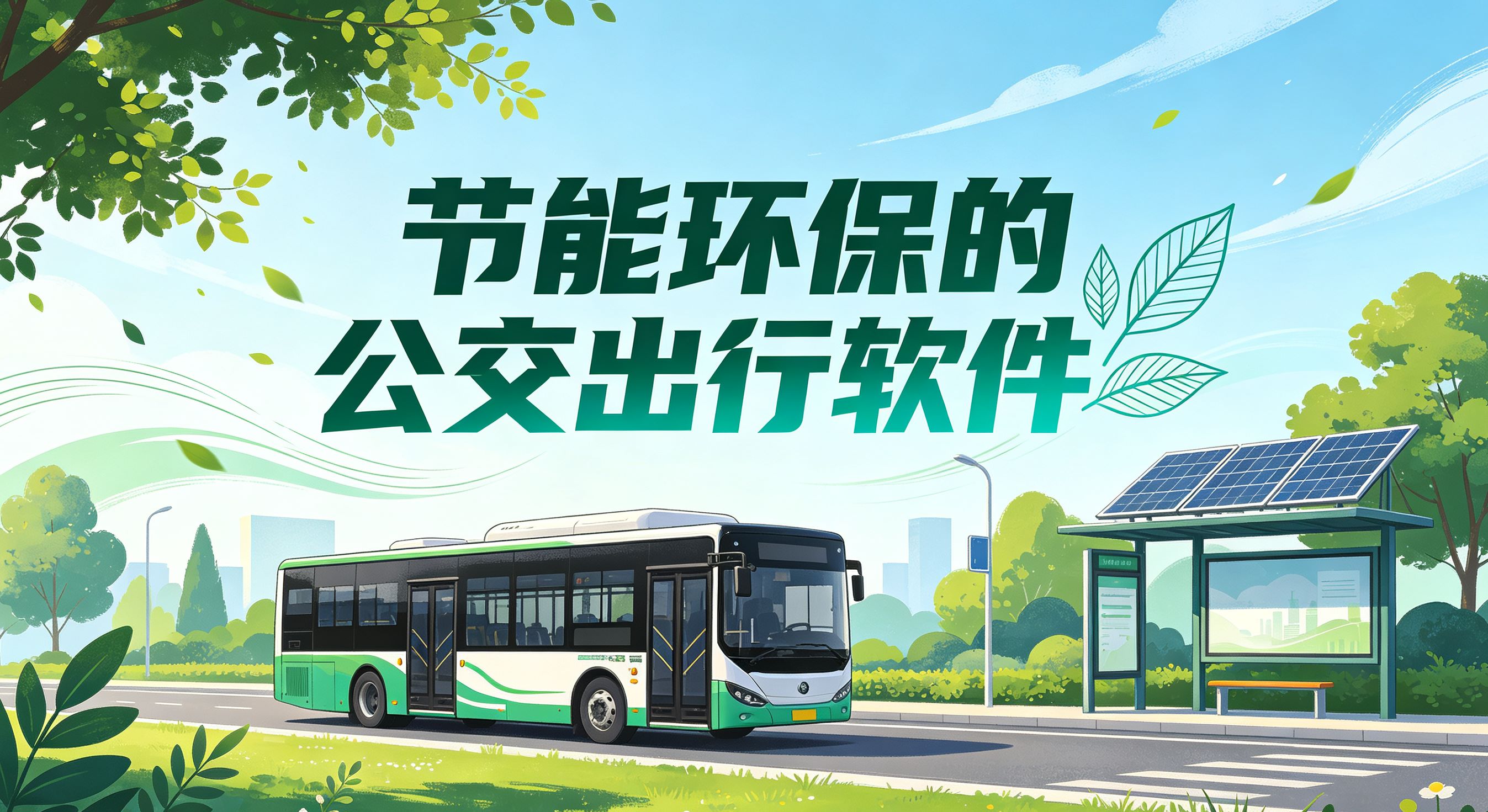 节能环保的公交出行软件  