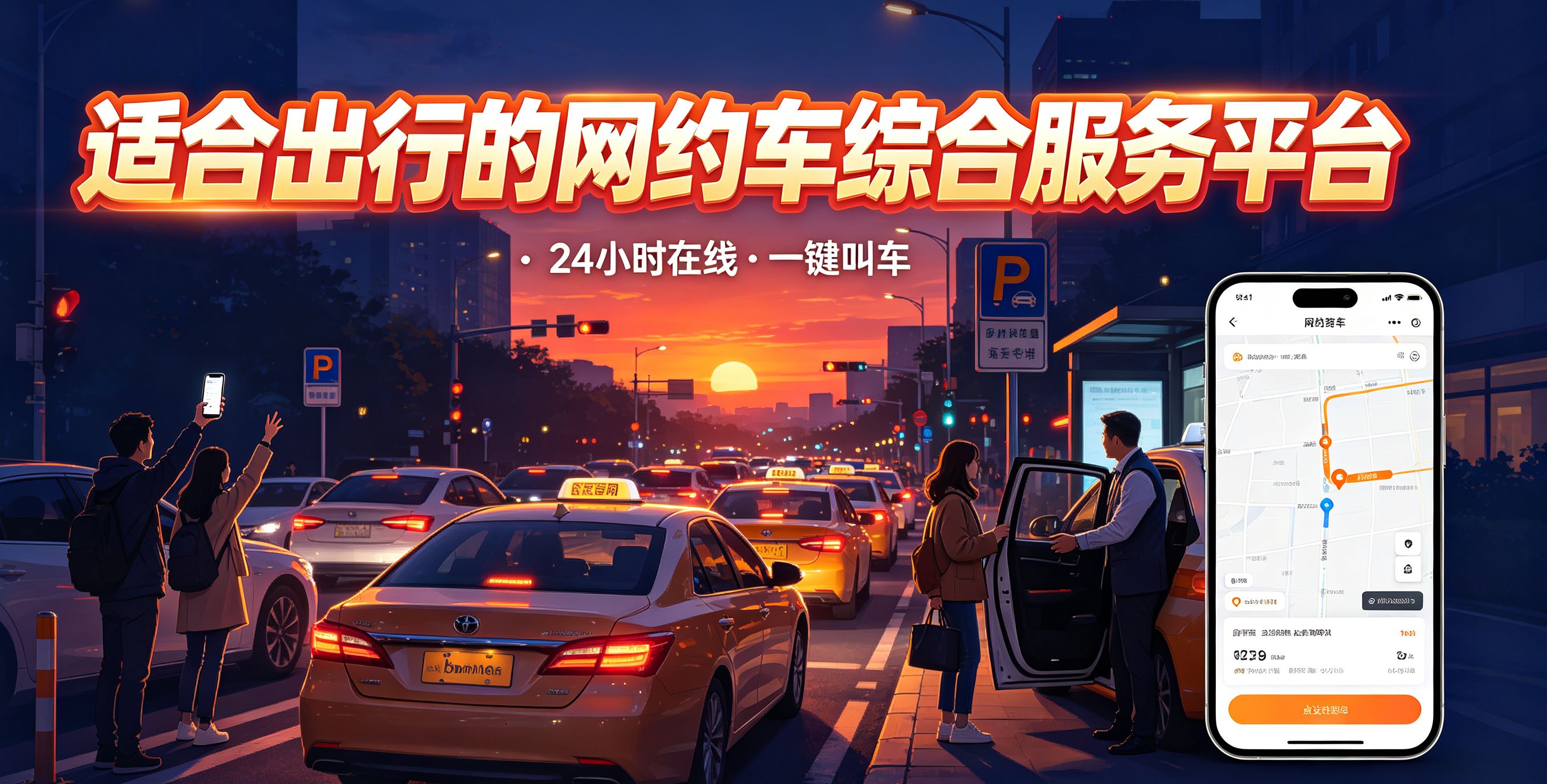 适合出行的网约车综合服务平台