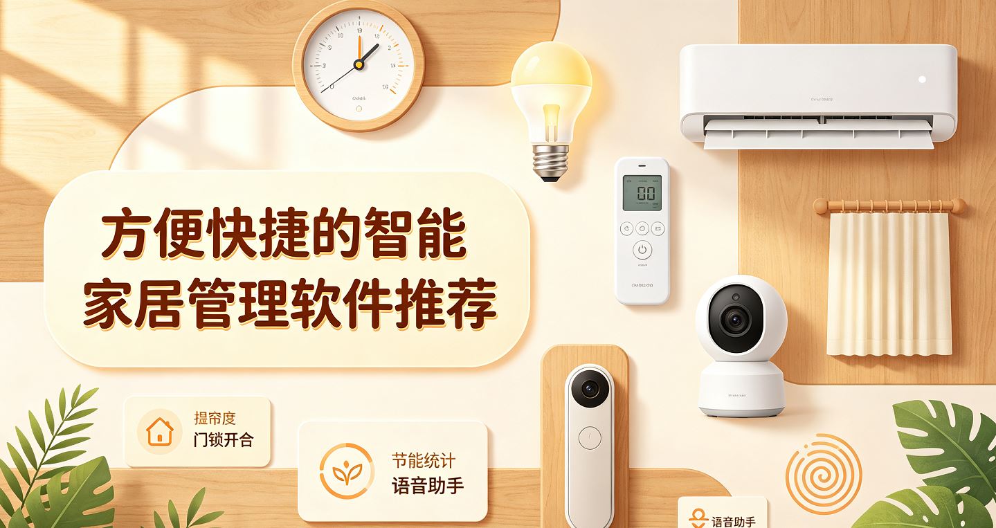 方便快捷的智能家居管理软件推荐