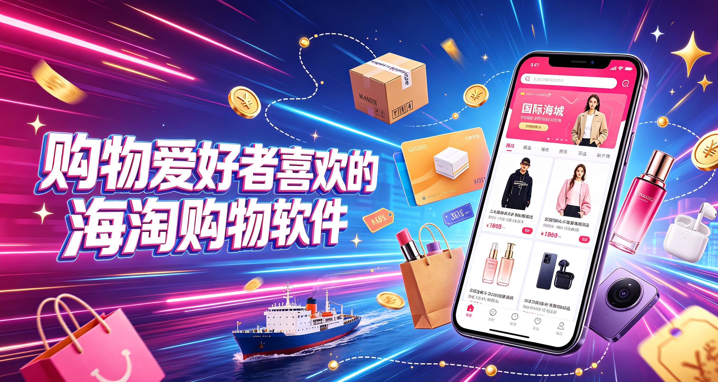 购物爱好者喜欢的海淘购物软件