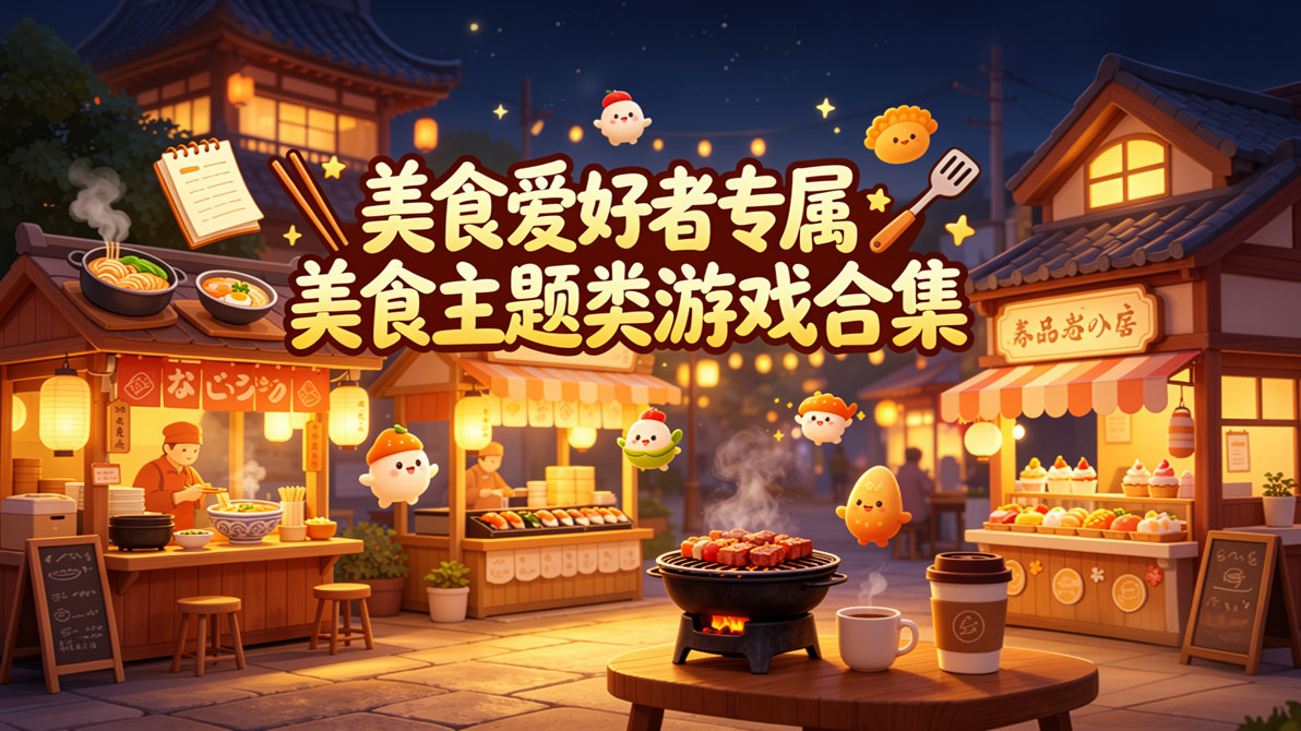 美食爱好者专属美食主题类游戏合集
