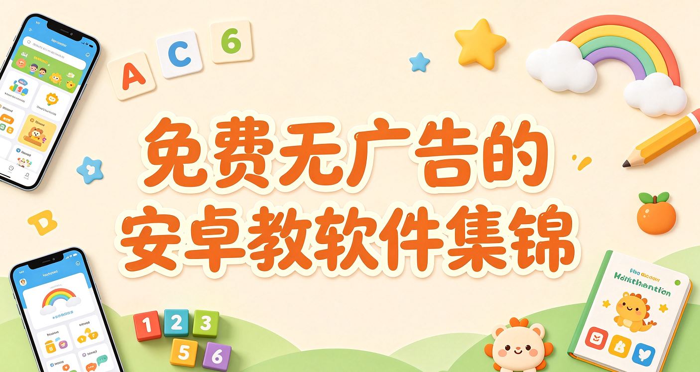 免费无广告的安卓早教软件集锦