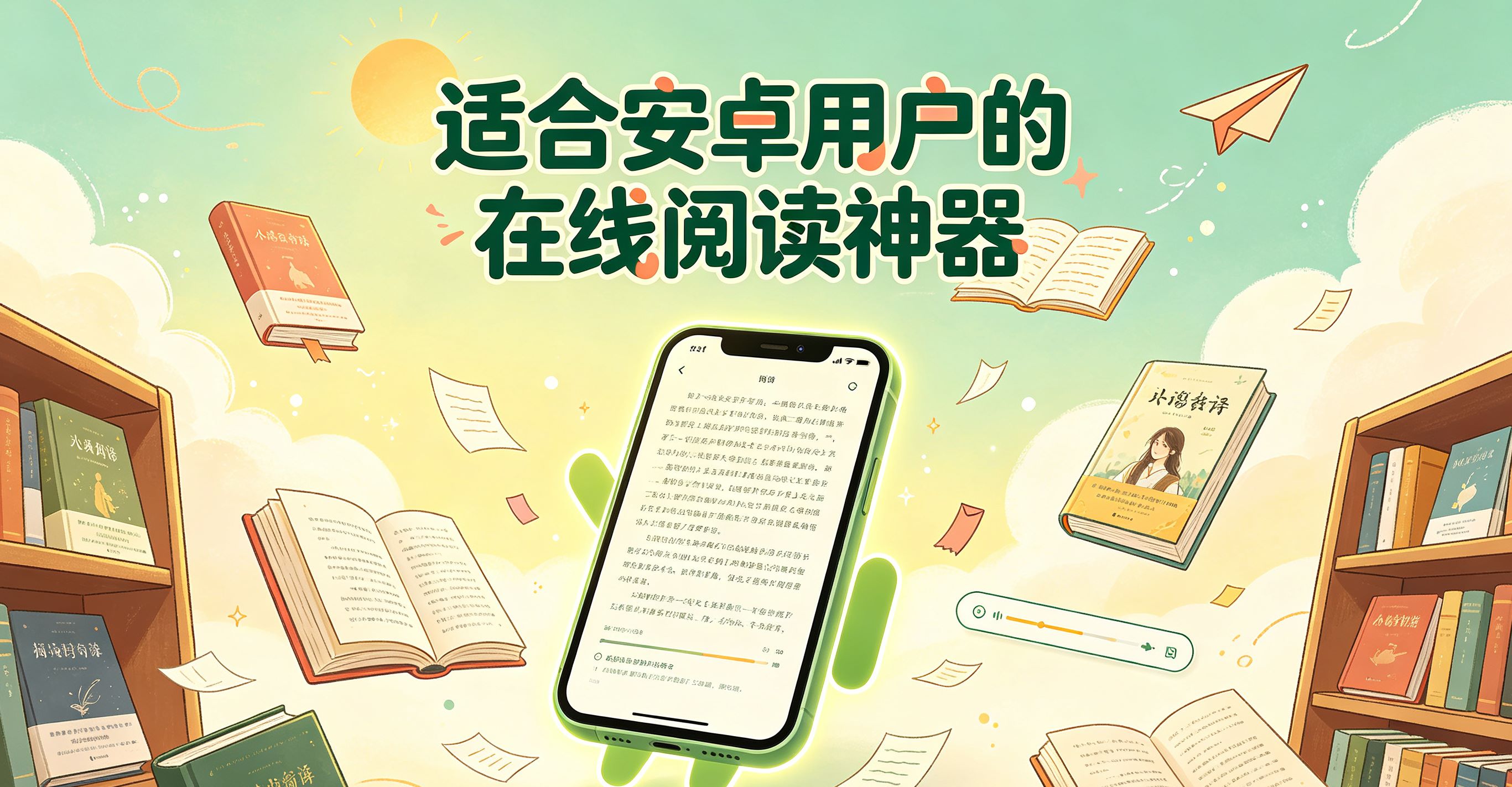  适合安卓用户的在线阅读神器