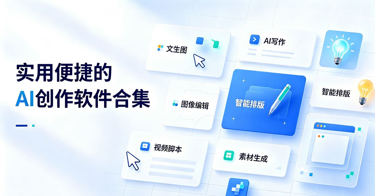 实用便捷的AI创作软件合集