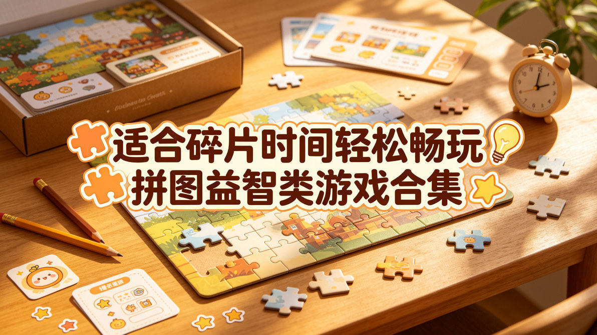 适合碎片时间轻松畅玩拼图益智类游戏合集