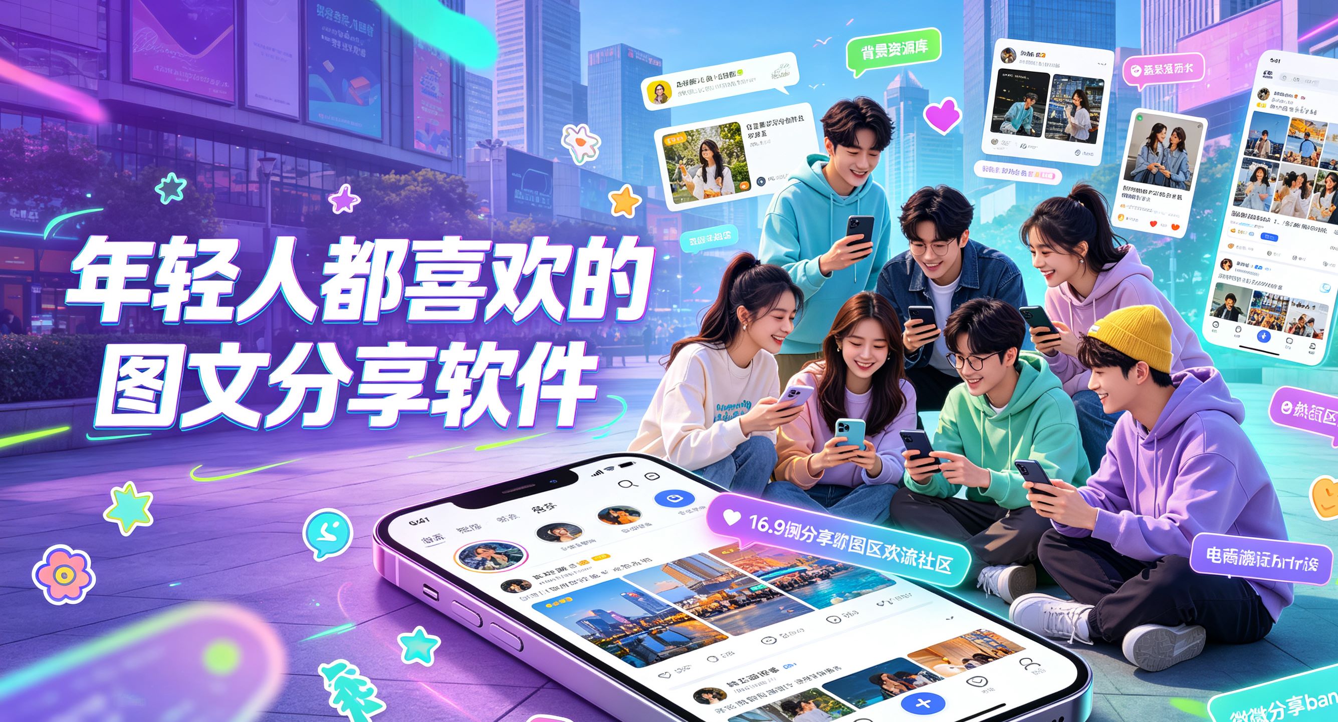 年轻人都喜欢的图文分享软件