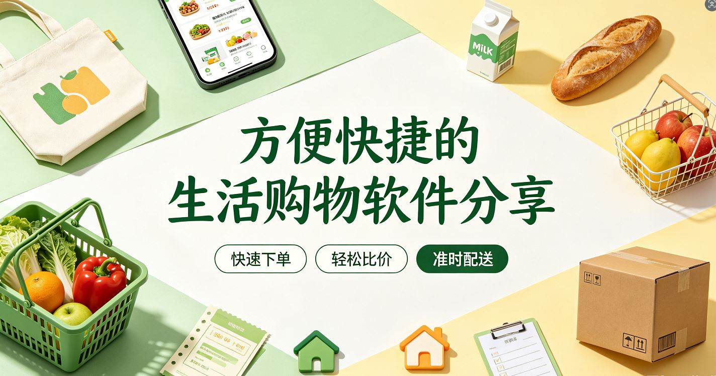 方便快捷的生活购物软件分享