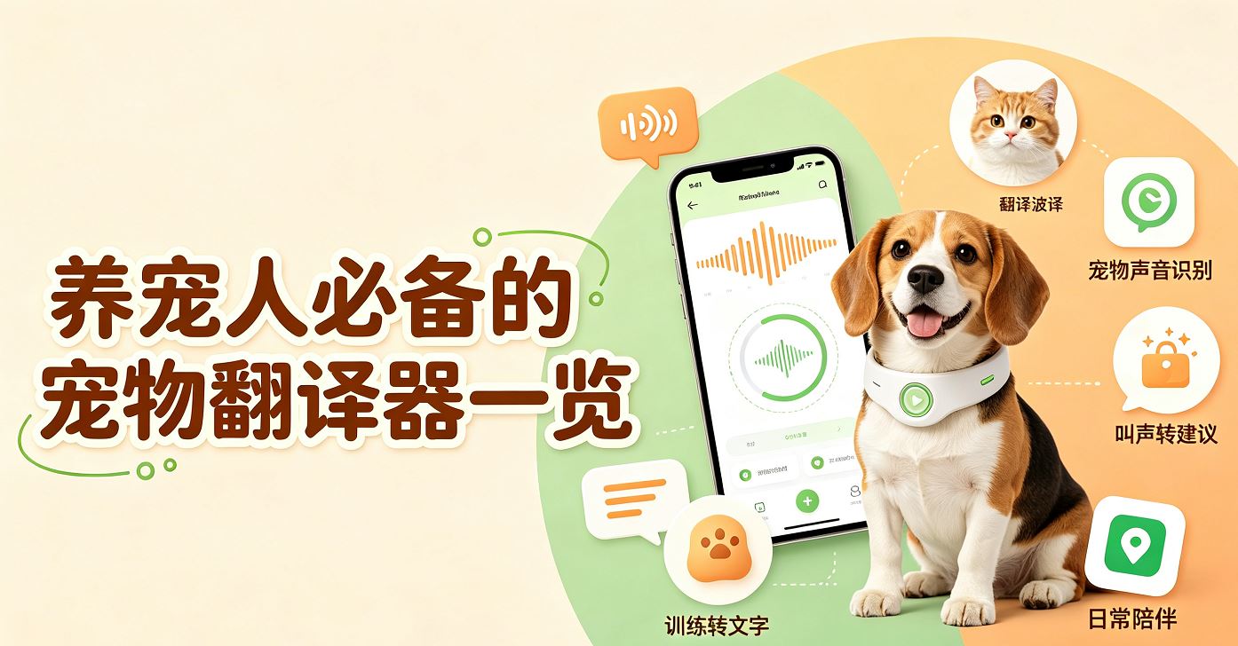 养宠人必备的宠物翻译器一览