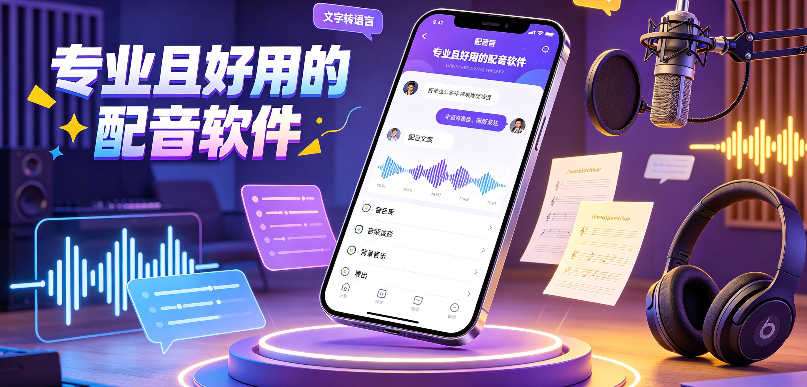 专业且好用的配音软件