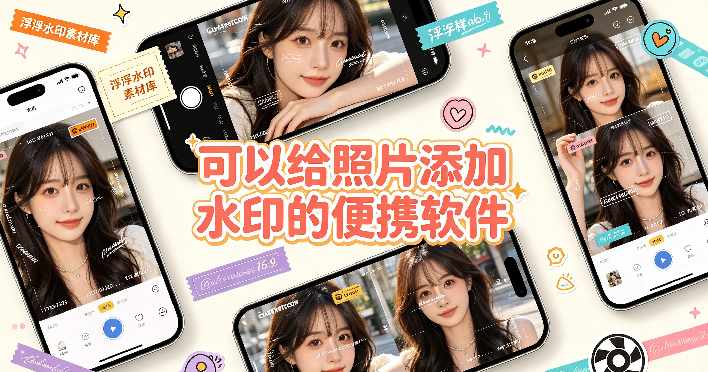 可以给照片添加水印的便携软件