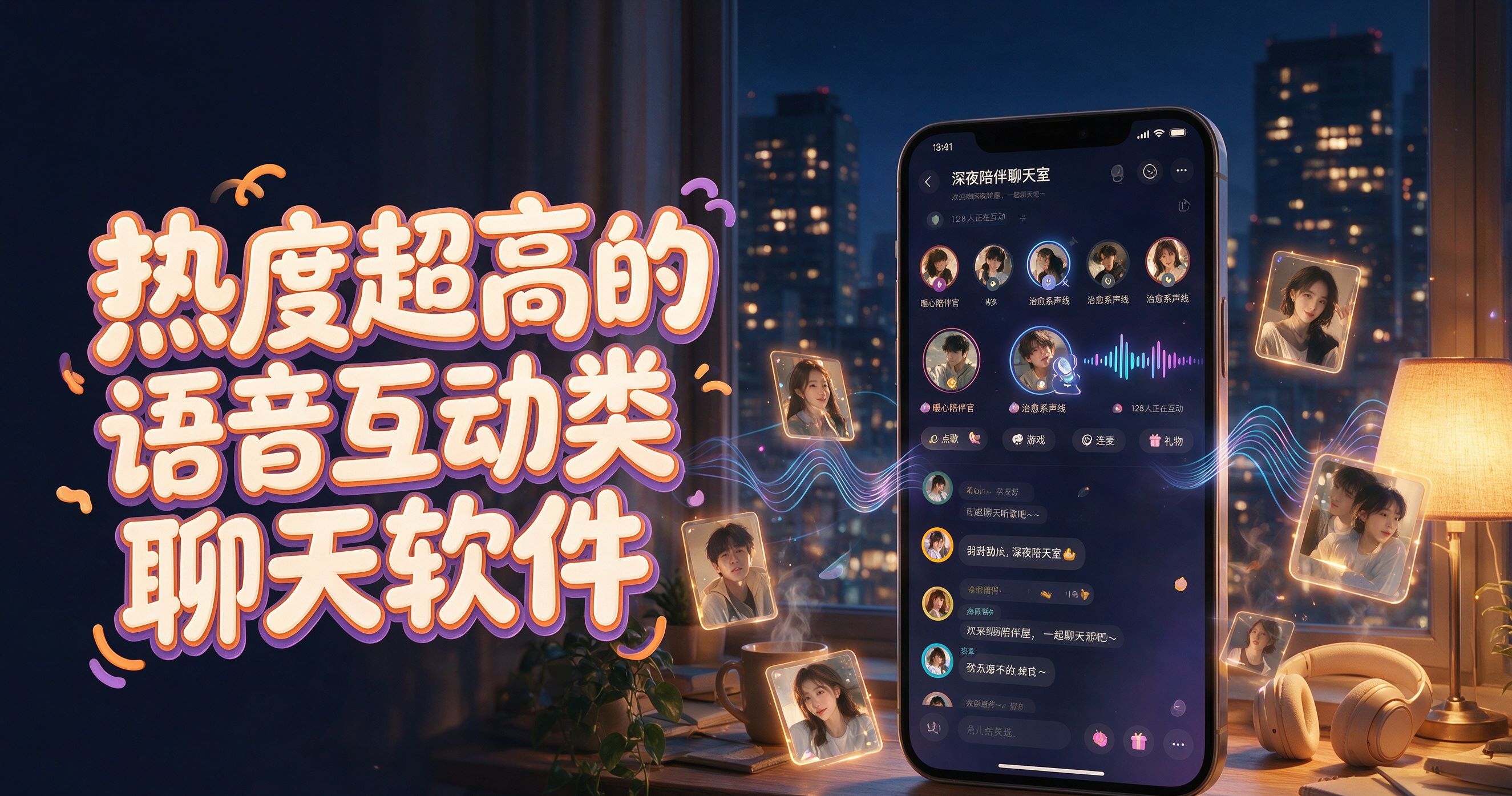 热度超高的语音互动类聊天软件