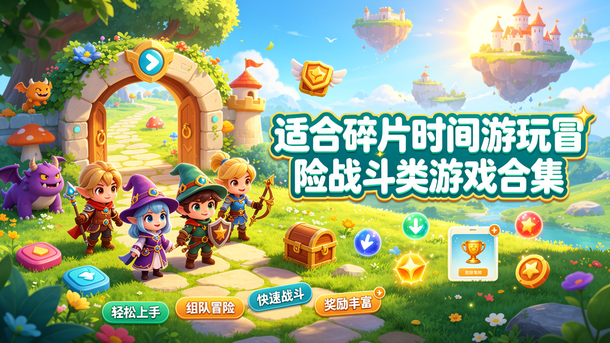 适合碎片时间游玩冒险战斗类游戏合集