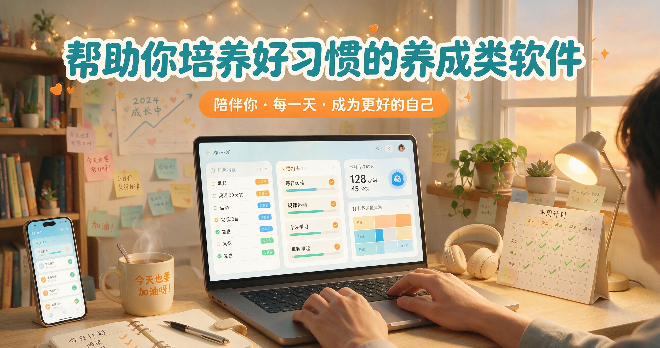 帮助你培养好习惯的养成类软件