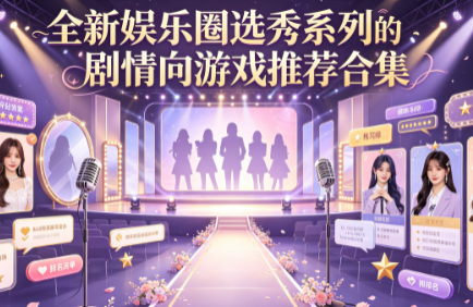 全新娱乐圈选秀系列的剧情向游戏推荐合集