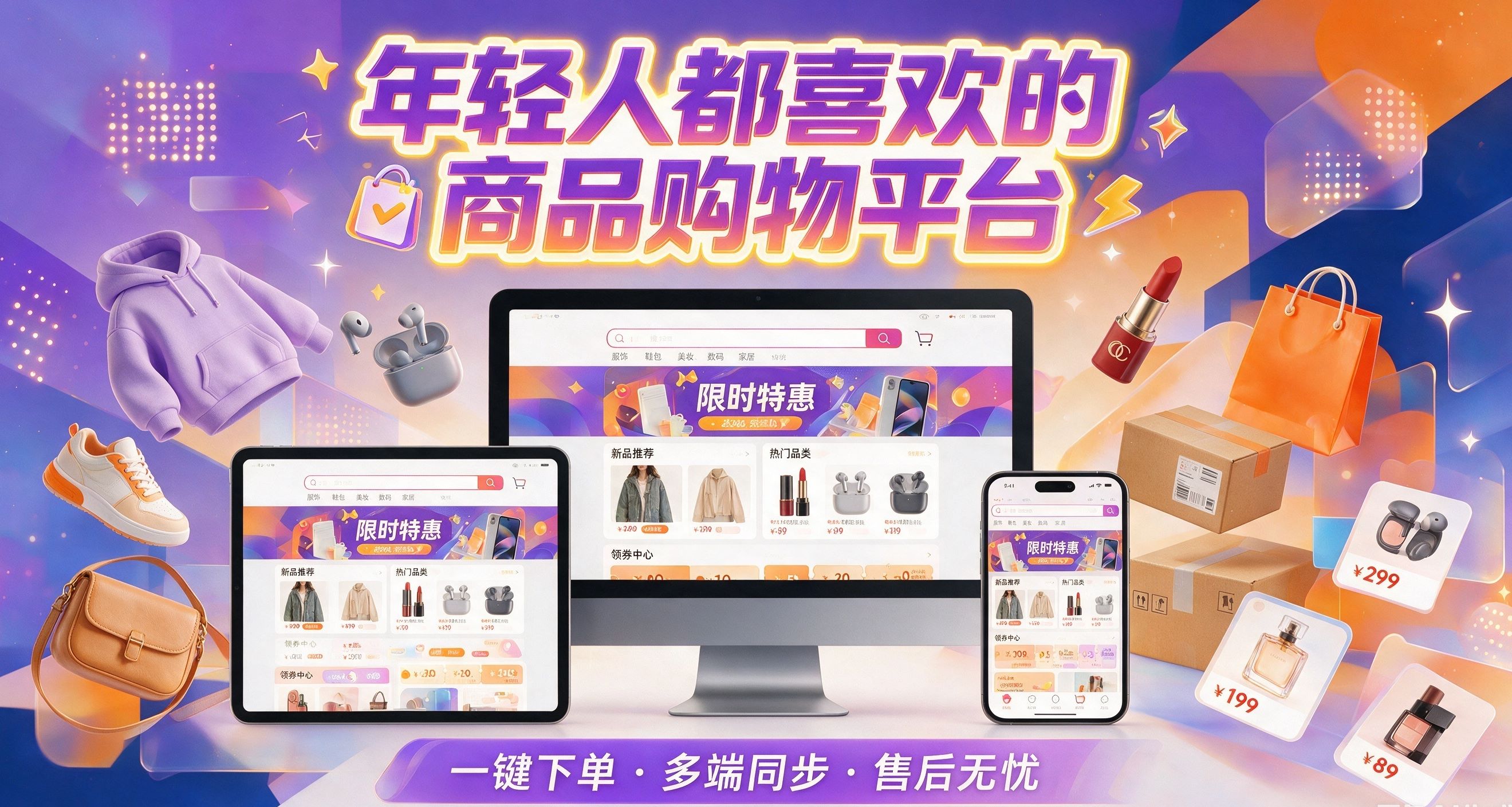年轻人都喜欢的商品购物平台