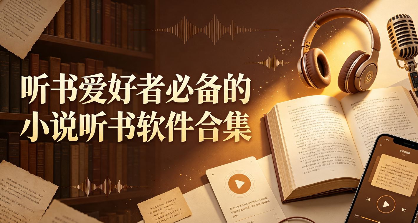 听书爱好者必备的小说听书软件合集