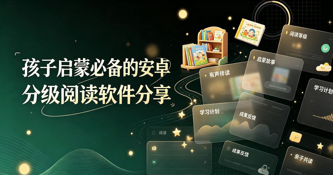 孩子启蒙必备的安卓分级阅读软件分享