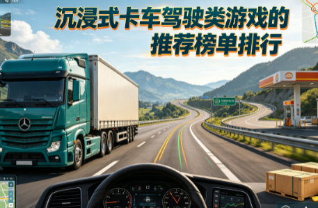 沉浸式卡车驾驶类游戏的推荐榜单排行