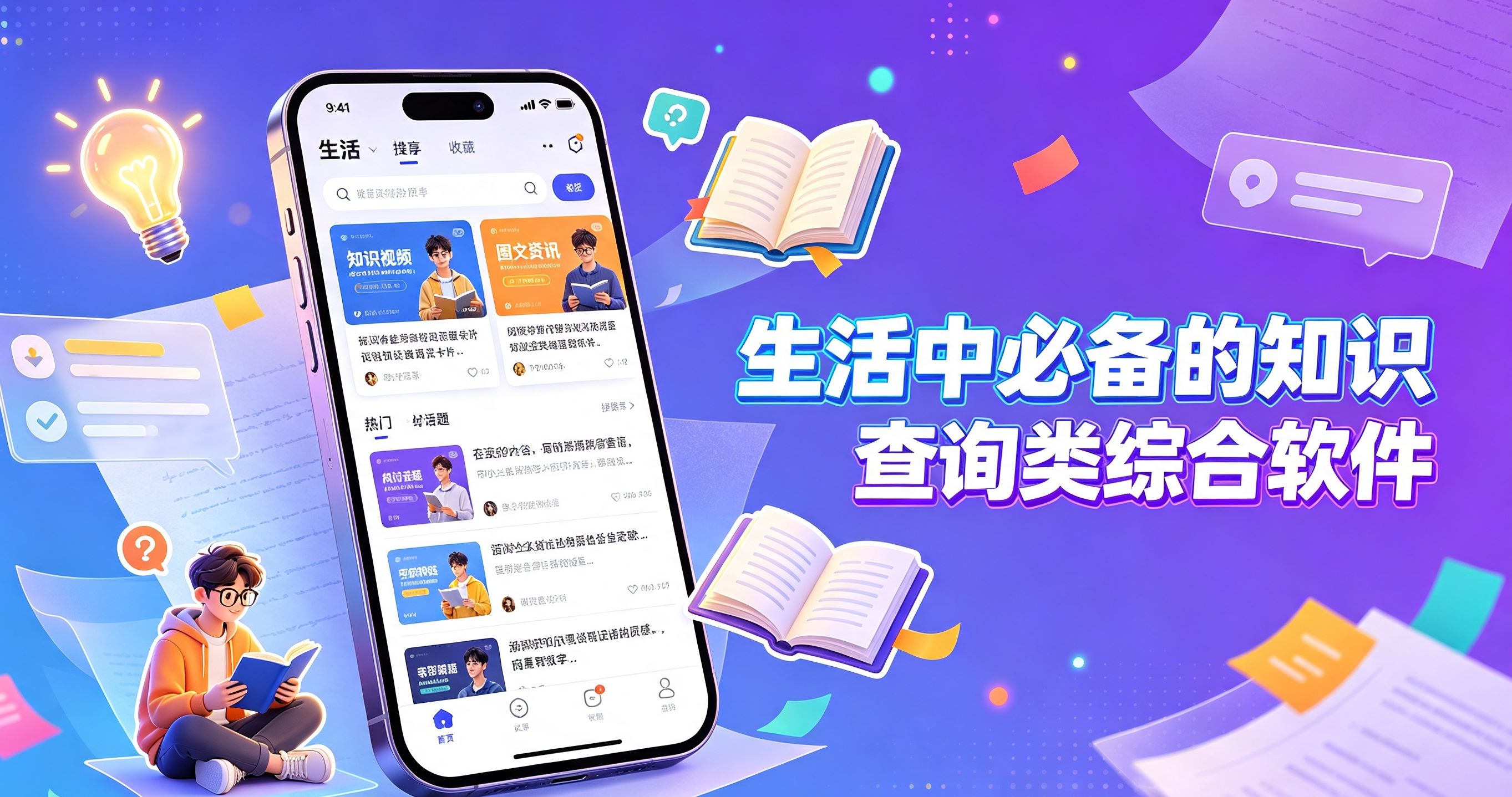 生活中必备的知识查询类综合软件 