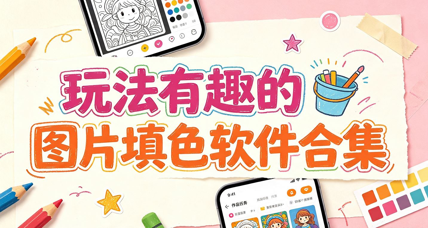 玩法有趣的图片填色软件合集