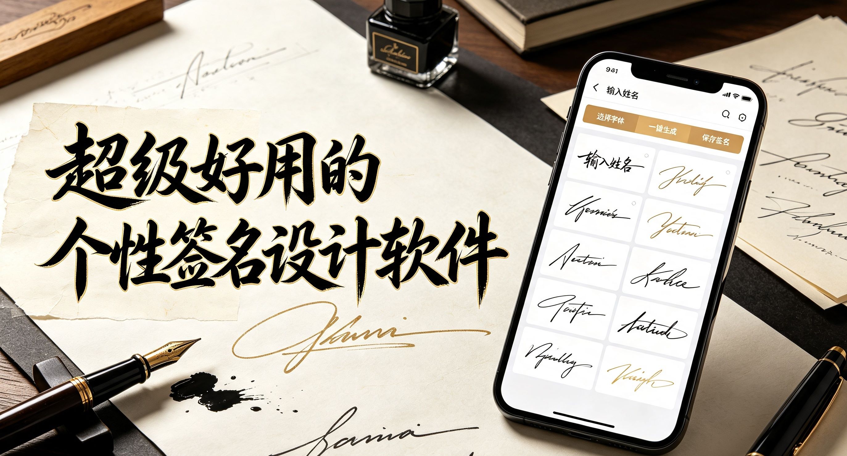 超级好用的个性签名设计软件