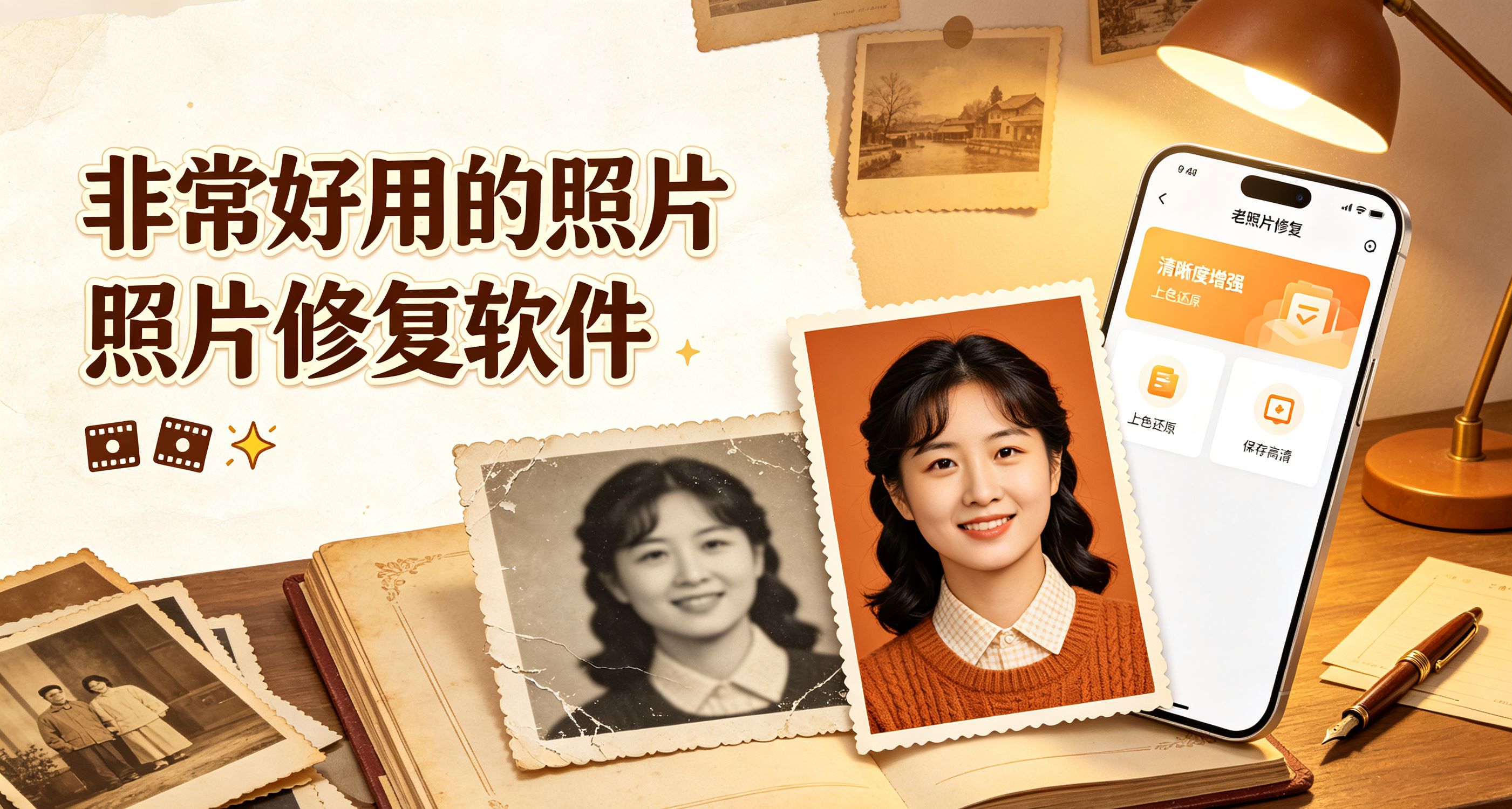 非常好用的照片修复软件