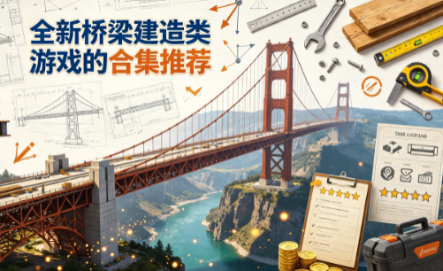 全新桥梁建造类游戏的合集推荐