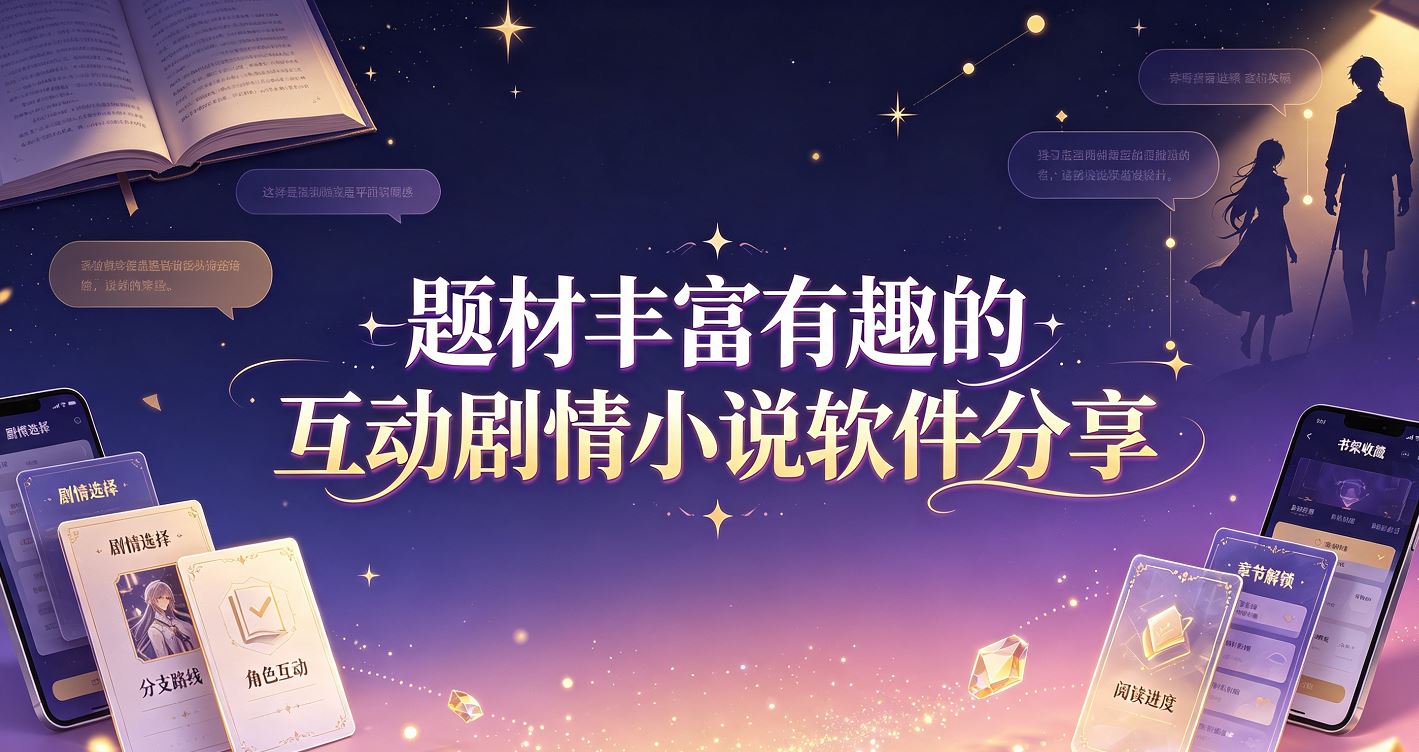 题材丰富有趣的互动剧情小说软件分享