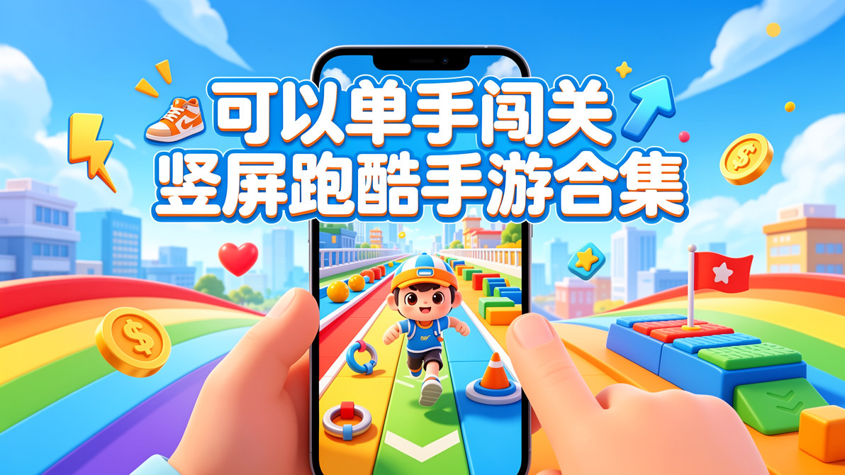 可以单手游玩闯关竖屏跑酷手游合集